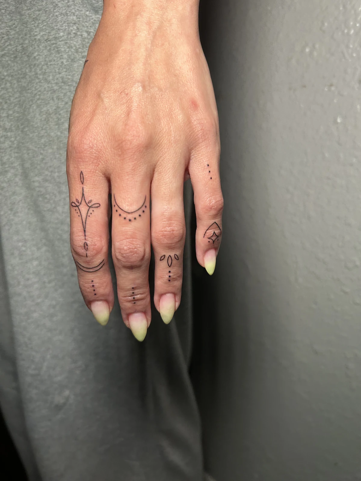 Fresh hand details tattoo
